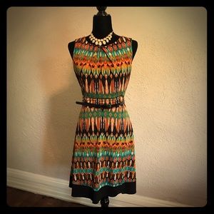 Size 10 colorful dress.